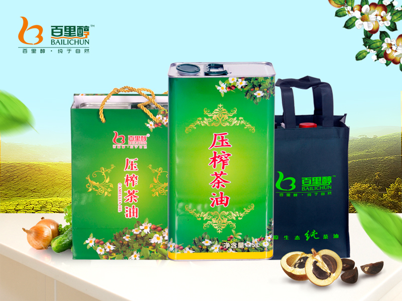 壓榨茶油(5L禮盒裝)