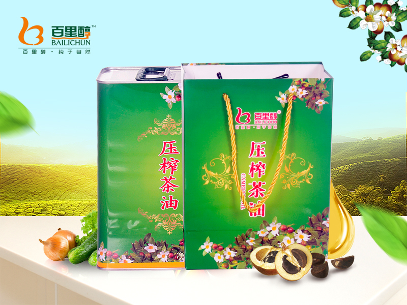 壓榨茶油(2.5L禮盒裝)